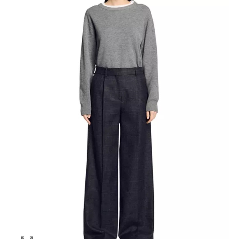 Elegant Black Wide-Leg Trousers